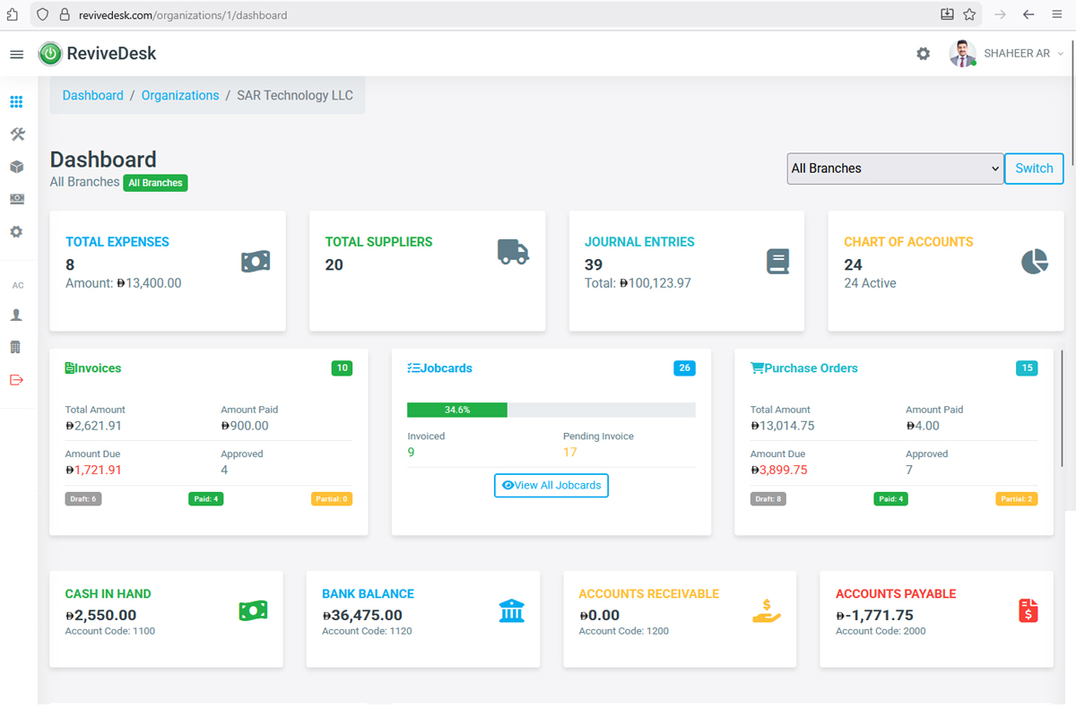 Repair Dashboard Interface, mobile repair software online uae 